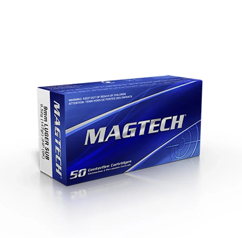 Patron Magtech 9mm Luger 147 grs JHP, ask 50 st