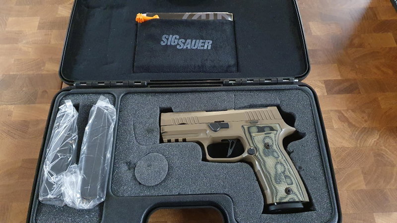 Sig-Sauer P320 AXG Scorpion 9 mm