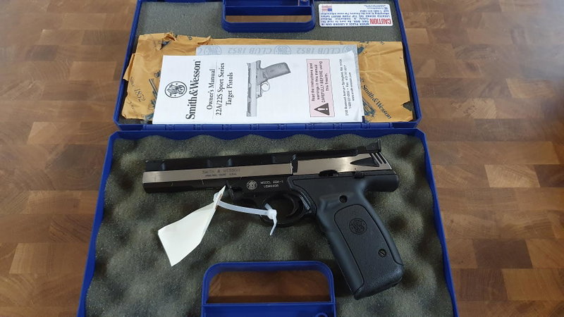 Smith & Wesson 22A-1, .22LR