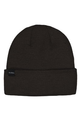 ALASKA Reversible Beanie, Brown/Black