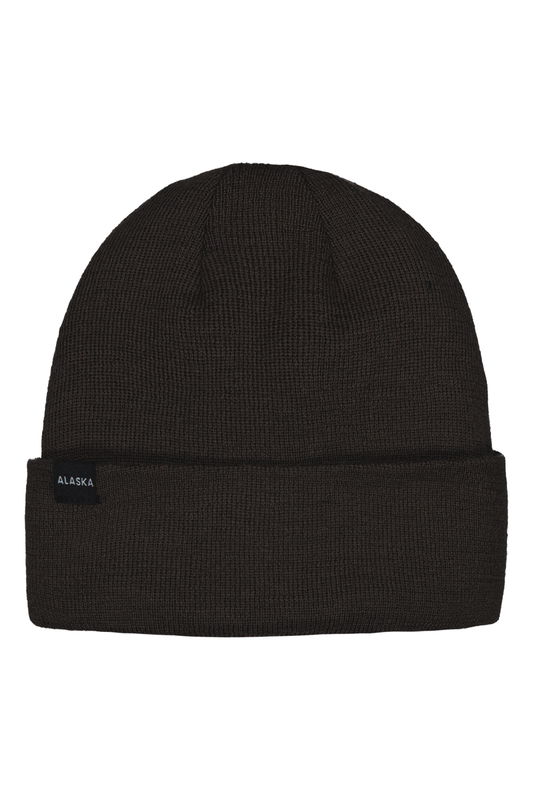 ALASKA Reversible Beanie, Brown/Black
