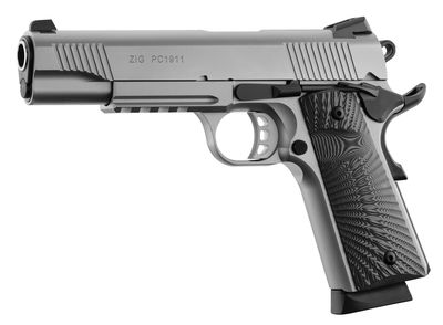 TISAS ZIG PC9 1911 5", Stainless Target, 9x19 mm