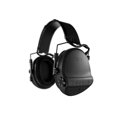 Sordin X2 Black Headband leather GEL