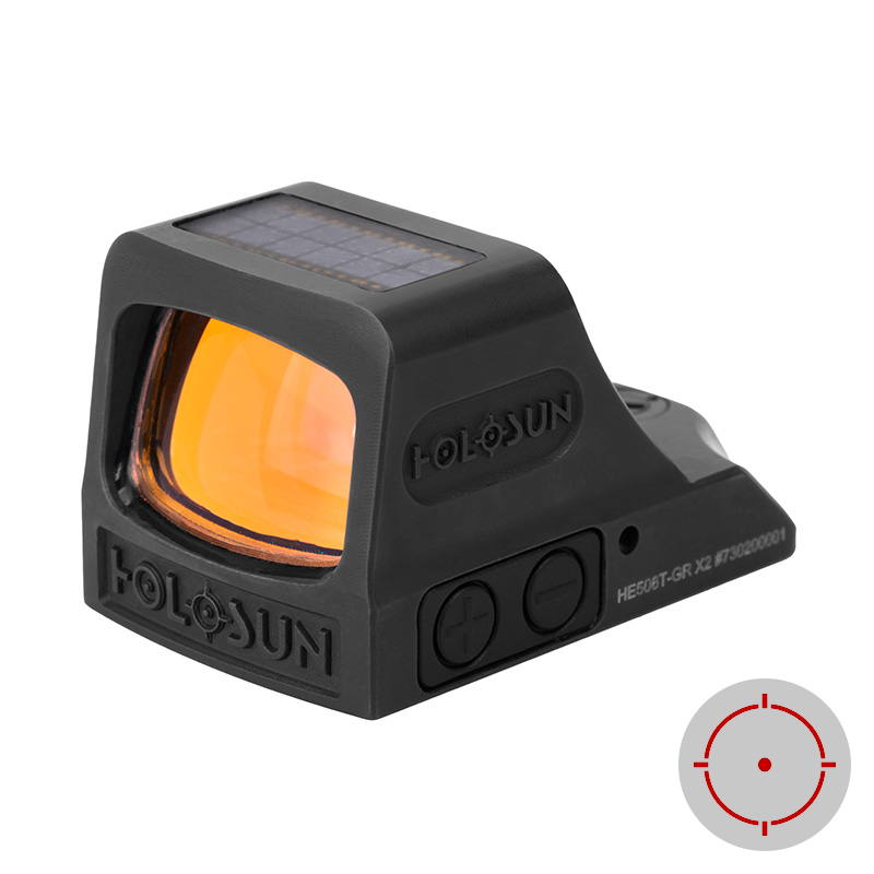 Holosun HE508T RD-X2, Circle Dot/Solar/Titanium