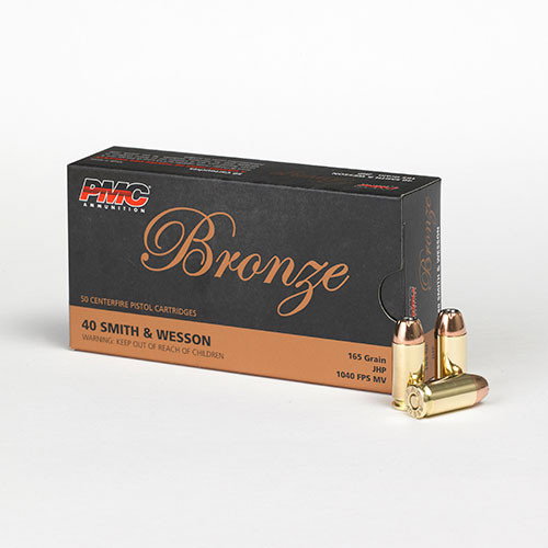 PMC .40 S&W 165GR JHP