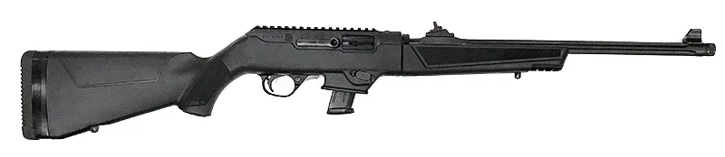 Ruger PC Carbine, 9 mm, fluted barrel, gänga ½"-28, 18,62" pipa