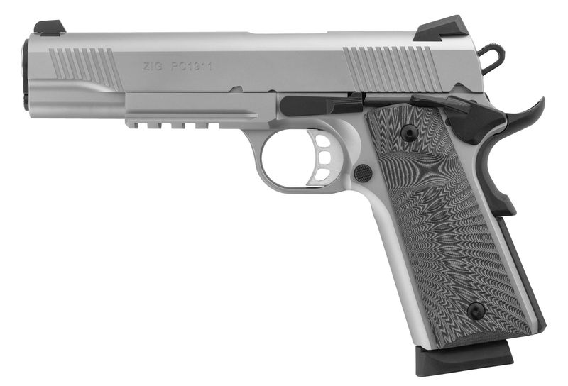 TISAS ZIG PC9 1911 5", Stainless Target, 9x19 mm