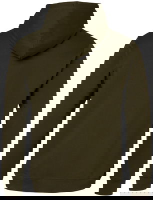 Camo Logo Ms Hoodie, Night Green