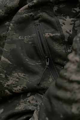 Härkila NOCTYX Camo Full Zip Fleecetröja, AXIS MSP®