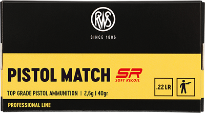 RWS RFC .22 LR PISTOL MATCH 50st