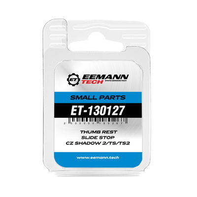 Eemann Tech Thumb Rest Slide Stop for CZ Shadow 2/TS/TS2 - BLACK