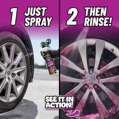 Fälgrengöring Two Face Wheel Cleaner Färgskiftande rengöringsgel för bromsdamm & järn – Two Face Wheel Cleaner