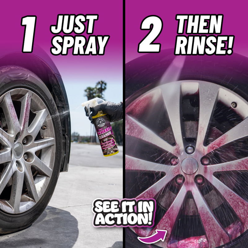 Fälgrengöring Two Face Wheel Cleaner Färgskiftande rengöringsgel för bromsdamm & järn – Two Face Wheel Cleaner