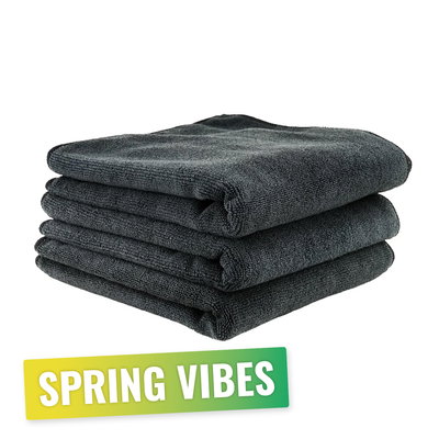 Workhorse Black Microfiber, 3-pack