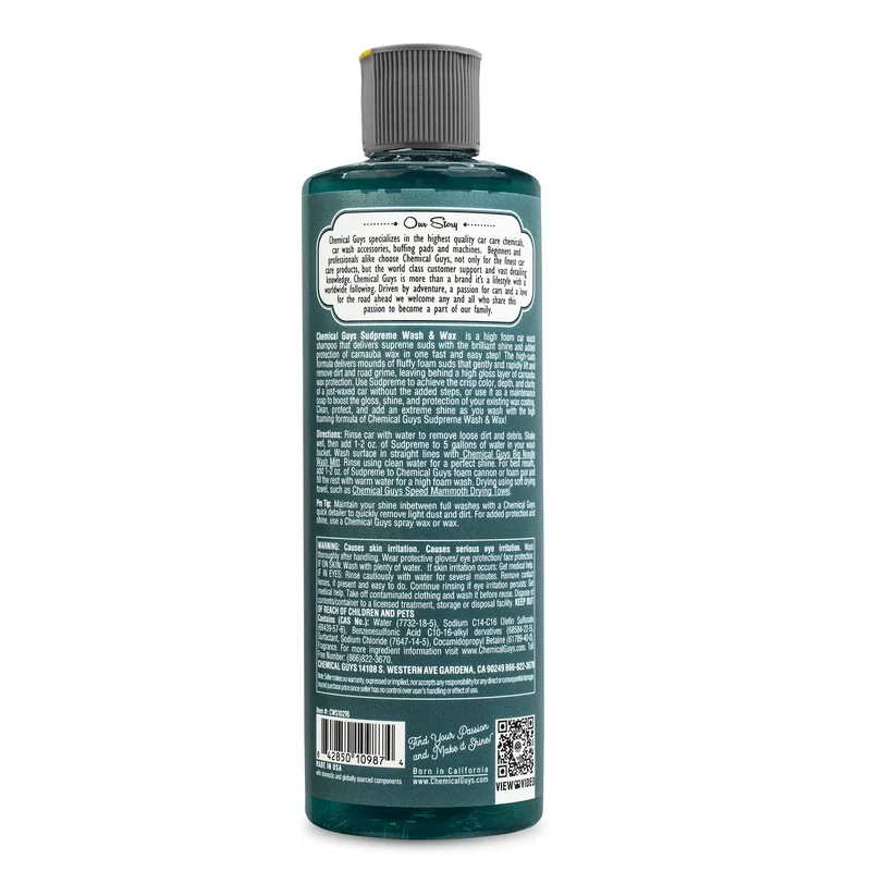 Bilschampo Sudpreme Wash & Wax