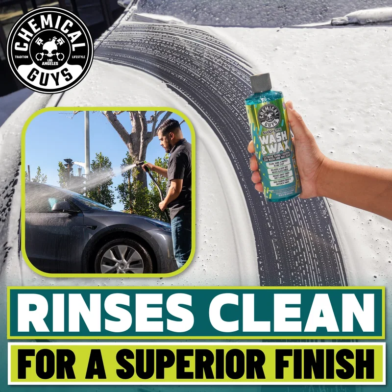 Bilschampo Sudpreme Wash & Wax