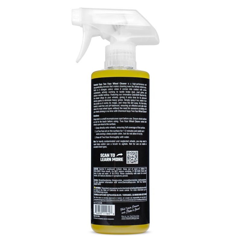 Fälgrengöring Two Face Wheel Cleaner FälgreFärgskiftande rengöringsgel för bromsdamm & järn – Two Face Wheel Cleanerngöring Two Face Wheel Cleaner