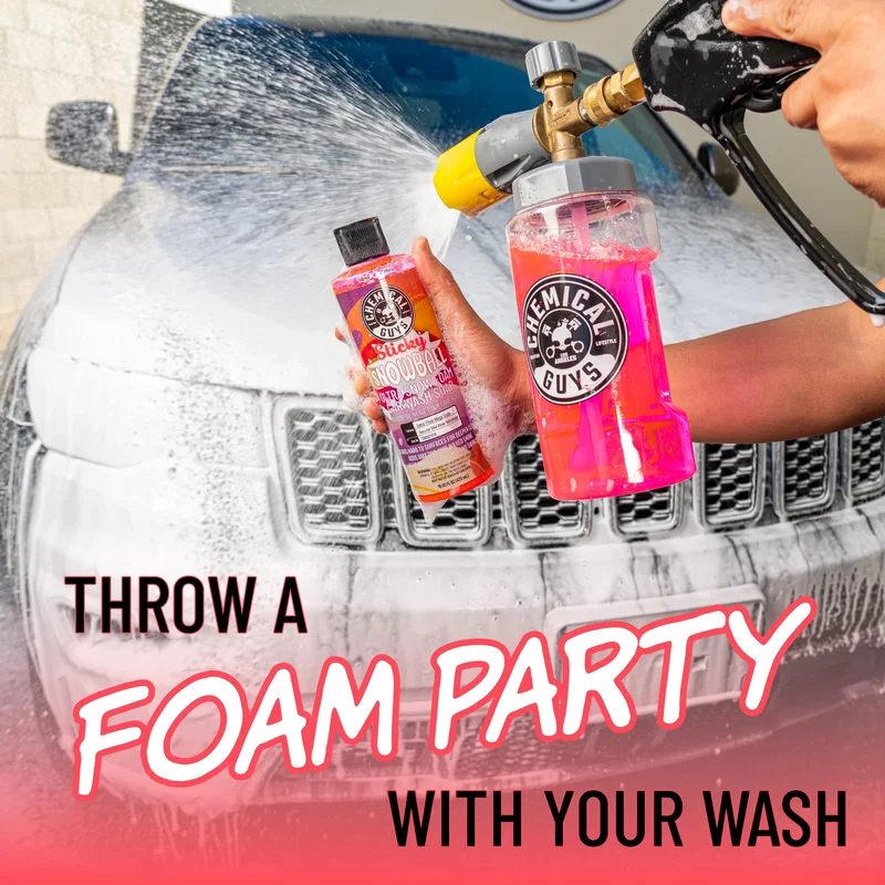 Bilschampo Sticky Snowball