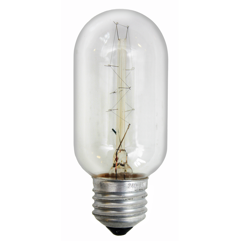 Lyktlampa Tuboral E27 55W klar