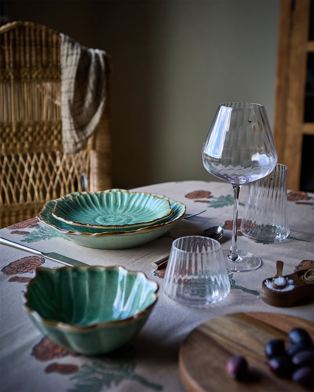 Hanna Skål L18 Grön 4-pack