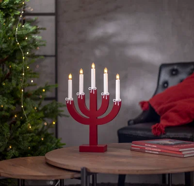 Tillbehör till adventsljusstakar - rosetter
