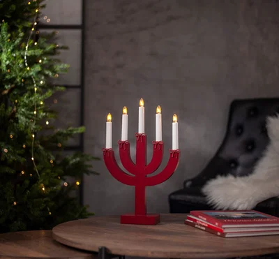 Söta ljusmanschetter - juldekorationer