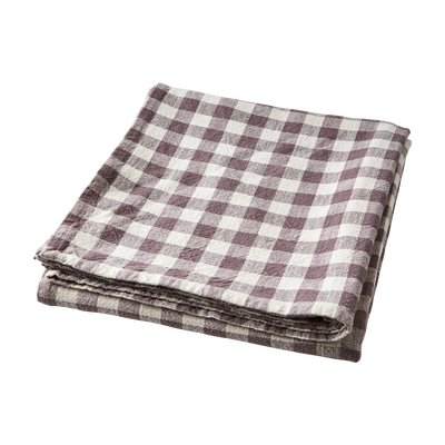 Ingrid Bordsduk 250x140 Lila/Elfenben