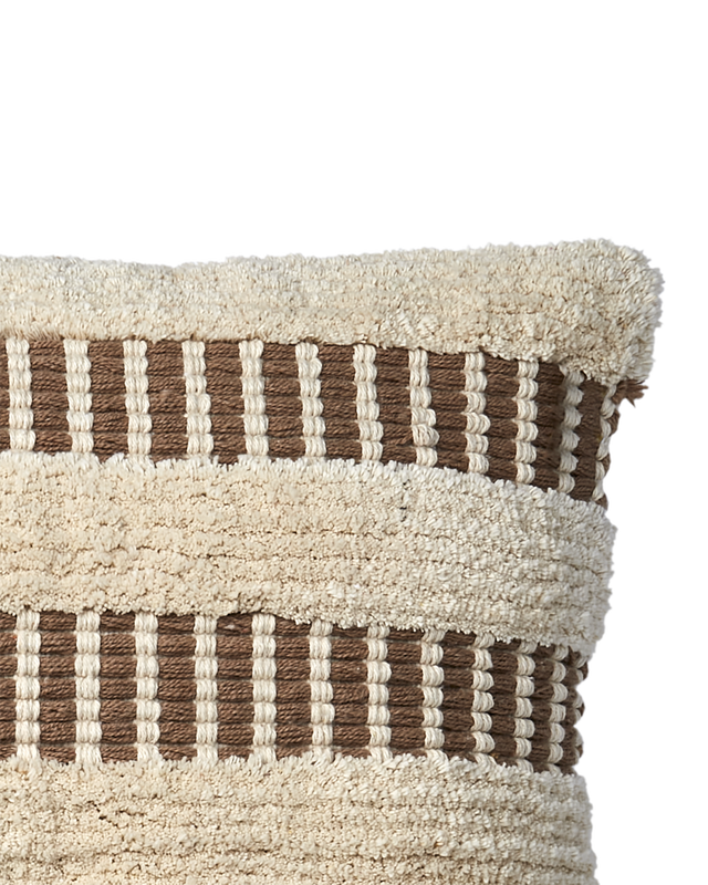 Anna Kuddfodral 50x50 Elfenben/Beige