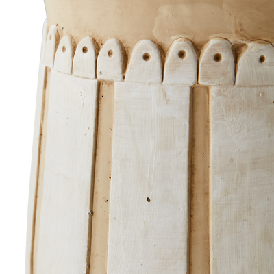 CAMILLE Kruka L, Beige/Svart