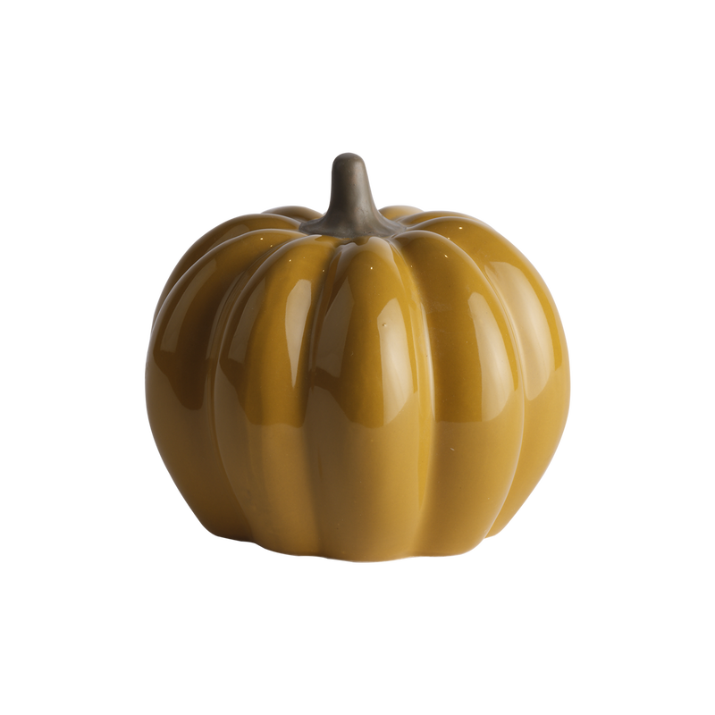 Pumpa dekoration senapsgul