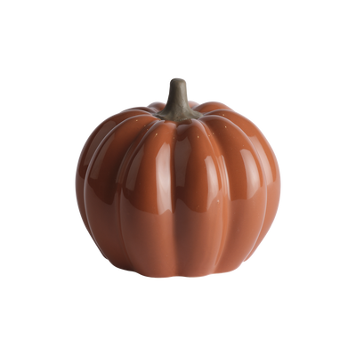 Pumpkin Dekoration D14 Mörkorange