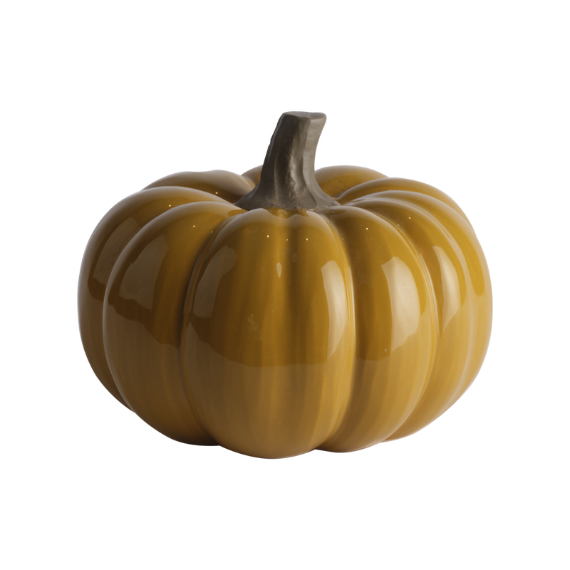 Pumpkin Dekoration D17 Senapsgul