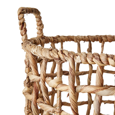 Naturfärgad korg för inredning i hemmet