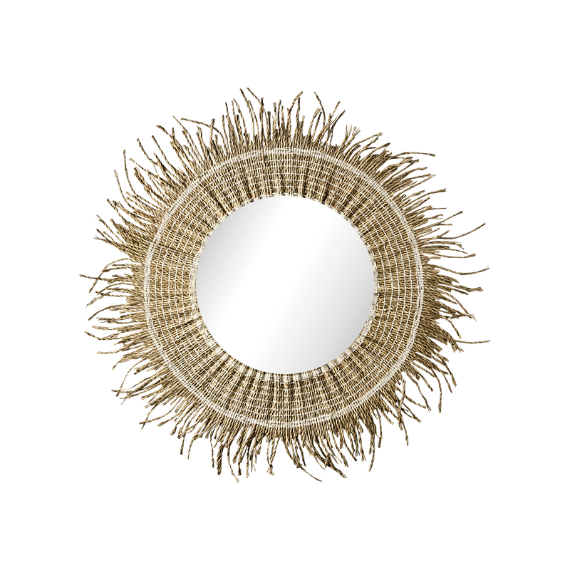 Stina Spegel D60 Natur - Bohemisk inredning