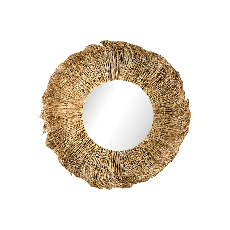 Stina Spegel D70 Natur - Spegel med sjögräs