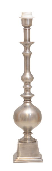 Denton Lampfot 56 Antik Silver