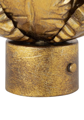 Kamelia Bordslampa USB H13 Antikguld