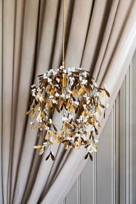 Mistel taklampa antikguld