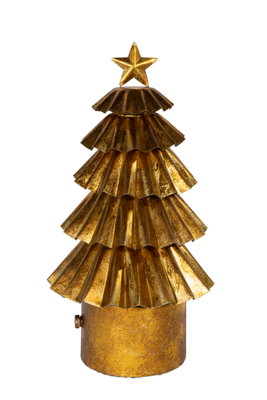 Julgran Bordslampa USB H26 Antikguld