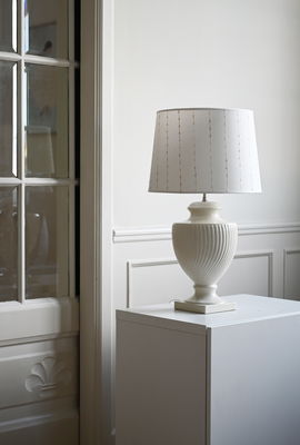 Barra Skärmar Rund Offwhite