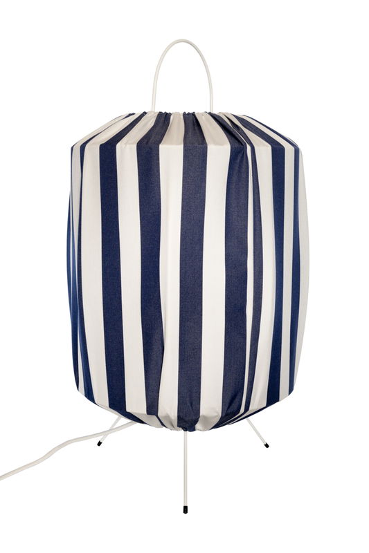 Capri golvlampa blå/vit