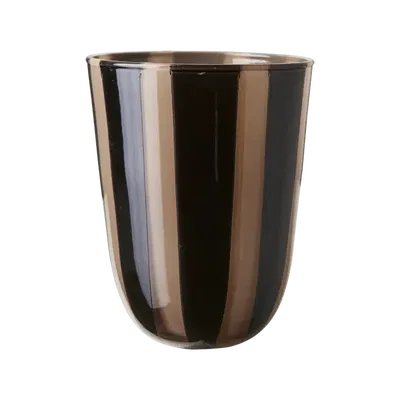 Circus Värmeljushållare Svart/Beige stl M