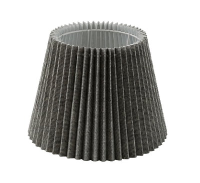 Linda Plisserad Skärmar Grå