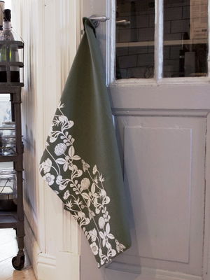 De Mina Kökshandduk 50x70cm Mossa