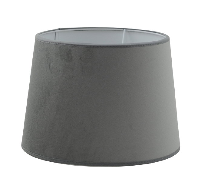 Velutto Sammet Skärmar Rund Silver