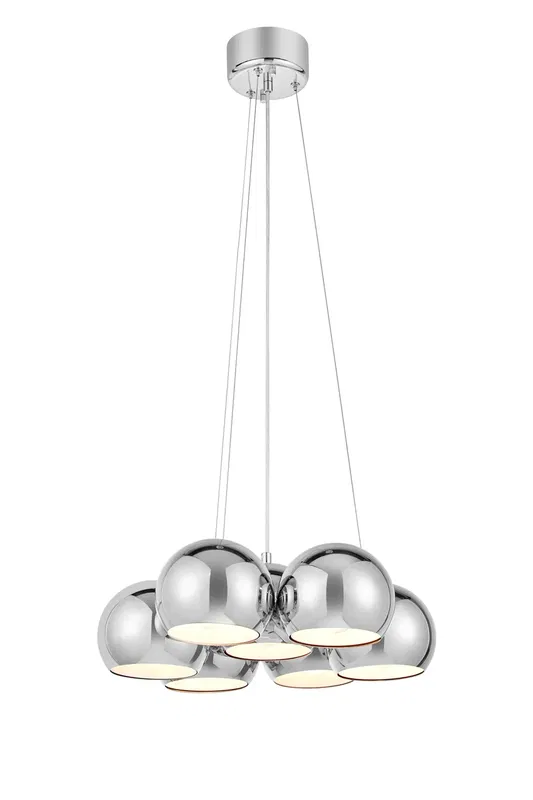 Cupolo Taklampa Rund Krom