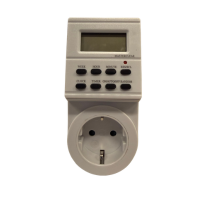Digital Timer Dag/Vecka Vit