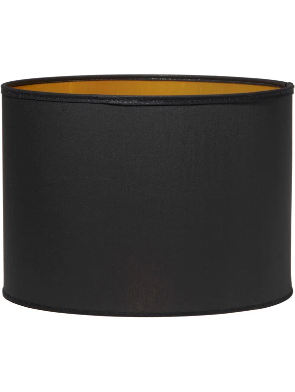 Sara Skärmar Cylinder Svart/Guld