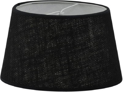 Jute Skärmar Låg Svart