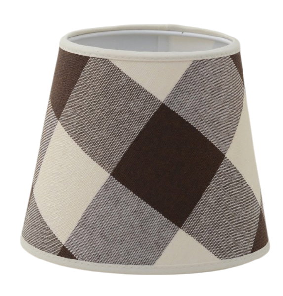 Squares Skärmar Brun - Rutiga lampskärmar
